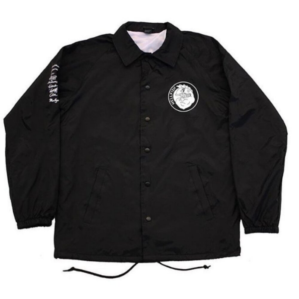 Like New Men's Simpsons Hellfish Windbreaker Jacket